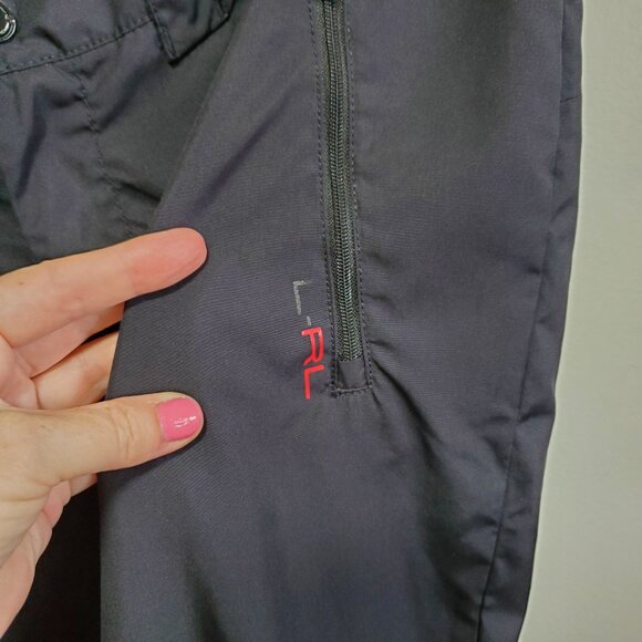 L-RL RALPH LAUREN ACTIVE Water Resistant 31" Golf Pants Splash Black Women's 4 - Picture 4 of 14